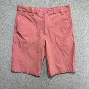 Vineyard Vines Boys Size 16 Shorts Performance Stretch Coral Chino Pink Preppy